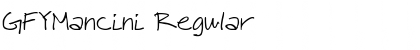 Download GFYMancini Font Download GFYMancini Font