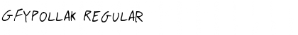 Download GFYPollak Font Download GFYPollak Font
