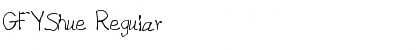 Download GFYShue Font Download GFYShue Font