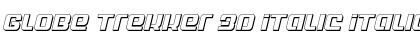 Download Globe Trekker 3D Italic Font Download Globe Trekker 3D Italic Font