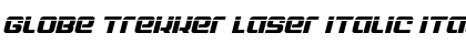 Download Globe Trekker Laser Italic Font Download Globe Trekker Laser Italic Font
