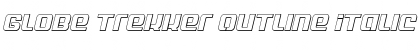 Download Globe Trekker Outline Italic Font Download Globe Trekker Outline Italic Font