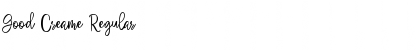 Download Good Creame Font Download Good Creame Font