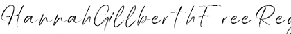 Download Hannah Gillberth Free Font Download Hannah Gillberth Free Font