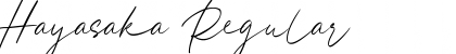 Download Hayasaka Font Download Hayasaka Font