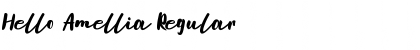 Download Hello Amellia Font Download Hello Amellia Font