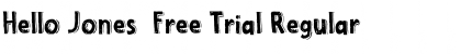 Download Hello Jones Free Trial Font Download Hello Jones Free Trial Font