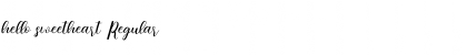 Download hello sweetheart Font Download hello sweetheart Font