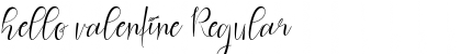 Download hello valentine Font Download hello valentine Font