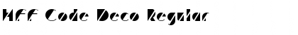 Download HFF Code Deco Font Download HFF Code Deco Font