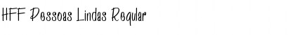 Download HFF Pessoas Lindas Font Download HFF Pessoas Lindas Font