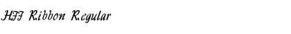 Download HFF Ribbon Font Download HFF Ribbon Font