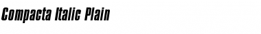 Download Compacta Italic Font Download Compacta Italic Font