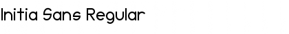 Download Initia Sans Font Download Initia Sans Font