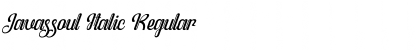 Download Javassoul Italic Font Download Javassoul Italic Font