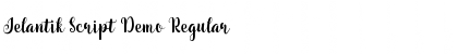 Download Jelantik Script Demo Font Download Jelantik Script Demo Font