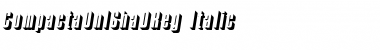 Download CompactaOnlShaDReg Font Download CompactaOnlShaDReg Font