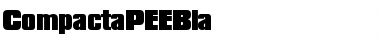 Download CompactaPEEBla Font Download CompactaPEEBla Font