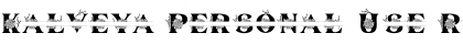 Download Kalveya Personal Use Font Download Kalveya Personal Use Font