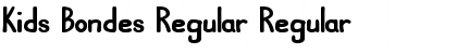 Download Kids Bondes Regular Font Download Kids Bondes Regular Font
