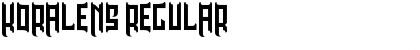 Download KORALENS Font Download KORALENS Font