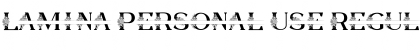 Download Lamina Personal Use Font Download Lamina Personal Use Font