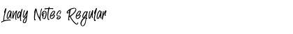 Download Landy Notes Font Download Landy Notes Font