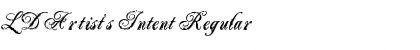 Download LD Artist's Intent Font Download LD Artist's Intent Font