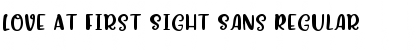Download Love At First Sight Sans Font Download Love At First Sight Sans Font
