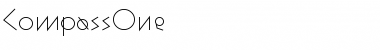 Download CompassOne Font Download CompassOne Font