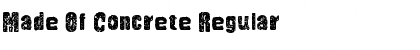 Download Made Of Concrete Font Download Made Of Concrete Font