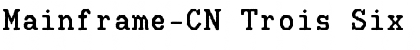 Download Mainframe-CN Trois Six Font Download Mainframe-CN Trois Six Font