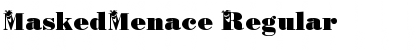 Download MaskedMenace Font Download MaskedMenace Font