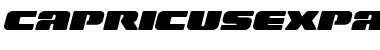 Download Capricus Expanded Semi-Straight Font Download Capricus Expanded Semi-Straight Font