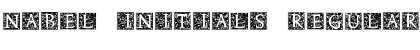 Download Nabel Initials Font Download Nabel Initials Font