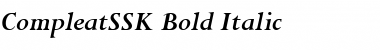 Download CompleatSSK Font Download CompleatSSK Font