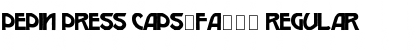 Download Pepin Press Caps-FA245 Font Download Pepin Press Caps-FA245 Font