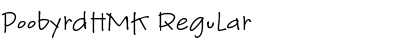 Download PoobyrdHMK Font Download PoobyrdHMK Font