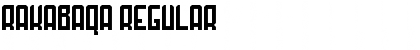 Download RAKABAQA Font Download RAKABAQA Font