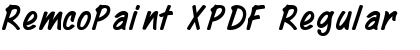 Download RemcoPaint XPDF Font Download RemcoPaint XPDF Font
