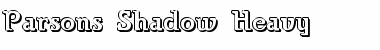 Download Parsons Shadow Font Download Parsons Shadow Font
