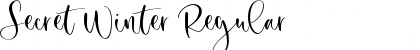 Download Secret Winter Font Download Secret Winter Font