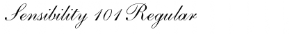 Download Sensibility 101 Font Download Sensibility 101 Font