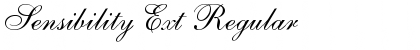 Download Sensibility Ext Font Download Sensibility Ext Font