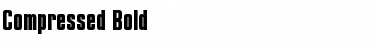 Download Compressed Font Download Compressed Font