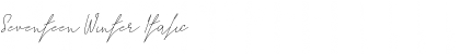 Download Seventeen Winter Font Download Seventeen Winter Font