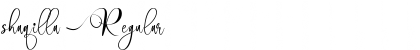 Download shaqilla Font Download shaqilla Font