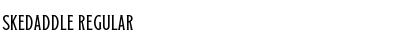 Download Skedaddle Font Download Skedaddle Font