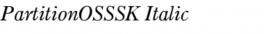 Download PartitionOSSSK Font Download PartitionOSSSK Font
