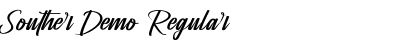 Download Souther Demo Font Download Souther Demo Font